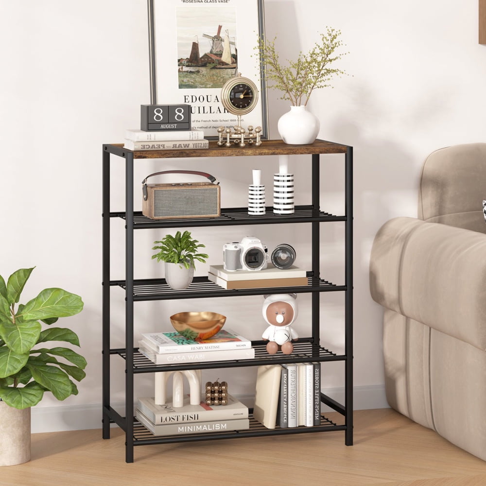 axGear 5 Tier Shoe Rack Storage Shelf for Closet Entryway Organizer - Image 4