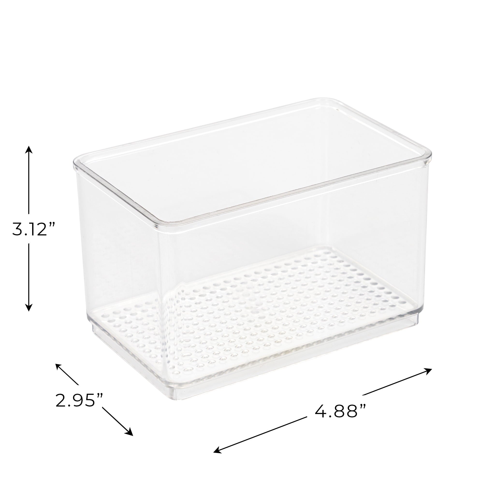 Clear Plastic Organizer Bin for Bathroom - Image 2