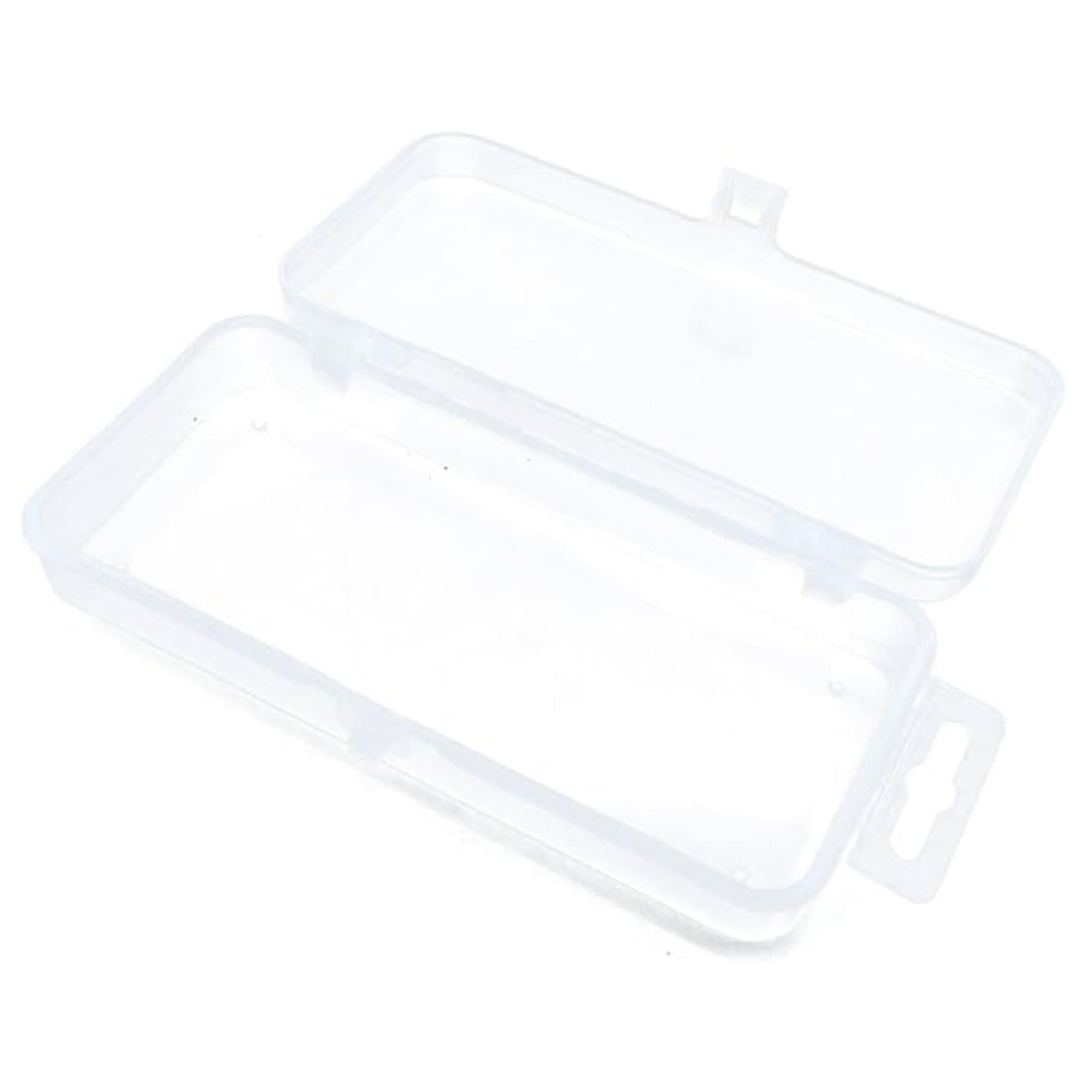 Rectangular Empty torage Box, Plastic Pencil Case, Clear Storage Container for Pencil,Crayon,Sticker,Cosmetics, 1 Pcs, 5.24x2.44x0.98" - Image 3