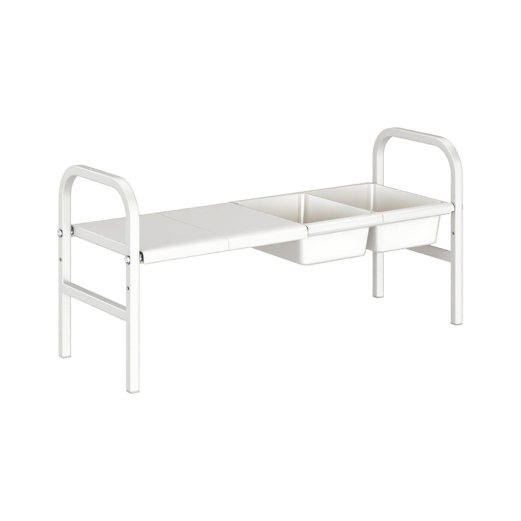 Cinvoph Scalable Cabinet Organizer Shelf Versatile Countertop Spice Rack Space Saving for Kitchen Bathroom Desk Pantry Utensils Home Storage - Image 2