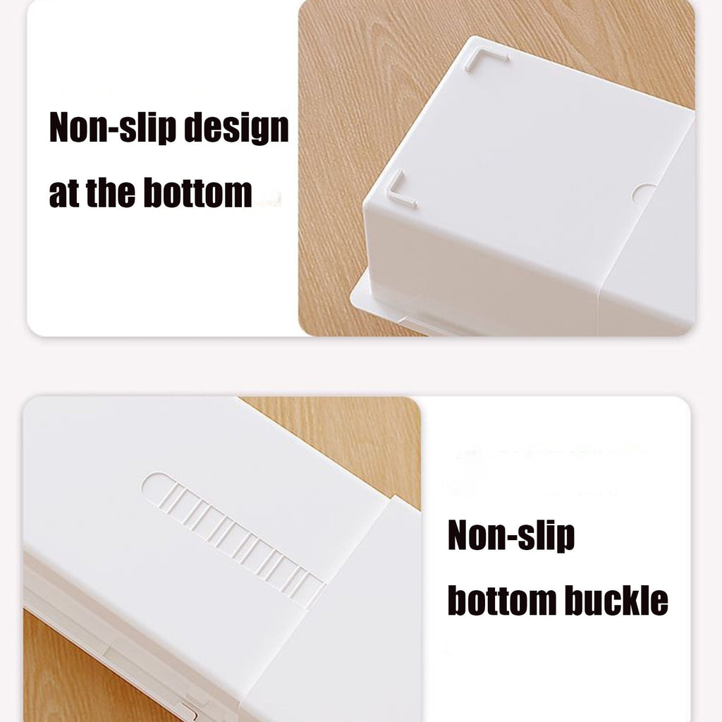 Adjustable Dividers for Storage, Flexible Custom Fit, Slip Resistant Base, for and Cabinet Organization - Image 4