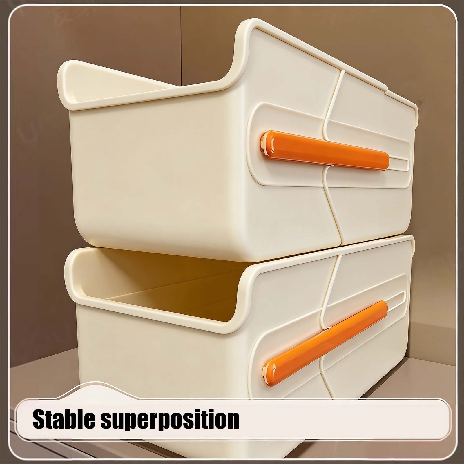 Expandable Clear Storage Drawer Organizer – Versatile, Stackable, and Space-Saving for Kitchen, Closet, Makeup, and Household Organization - Image 4