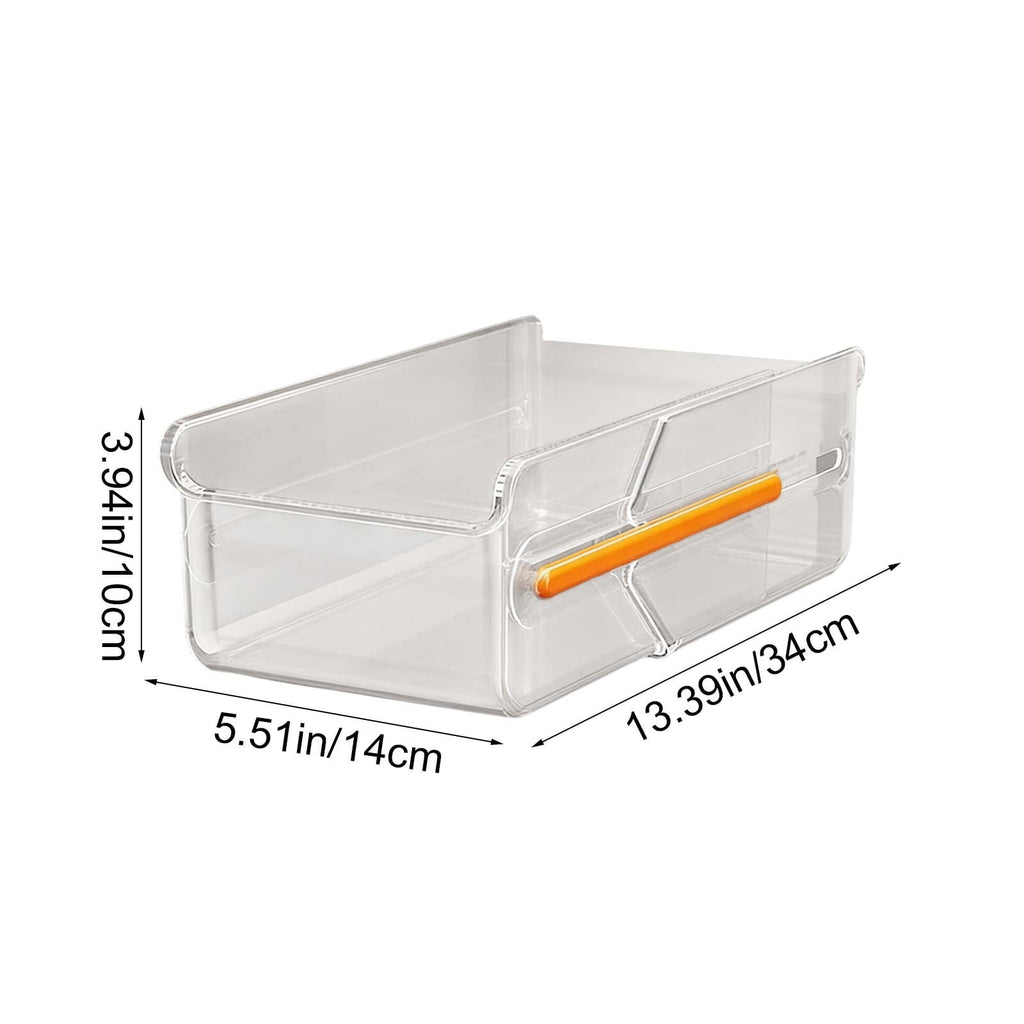 Clear Stackable Design, Heavy-duty Compartments, Versatile Storage Solution for Home Office and Kitchen - Image 3
