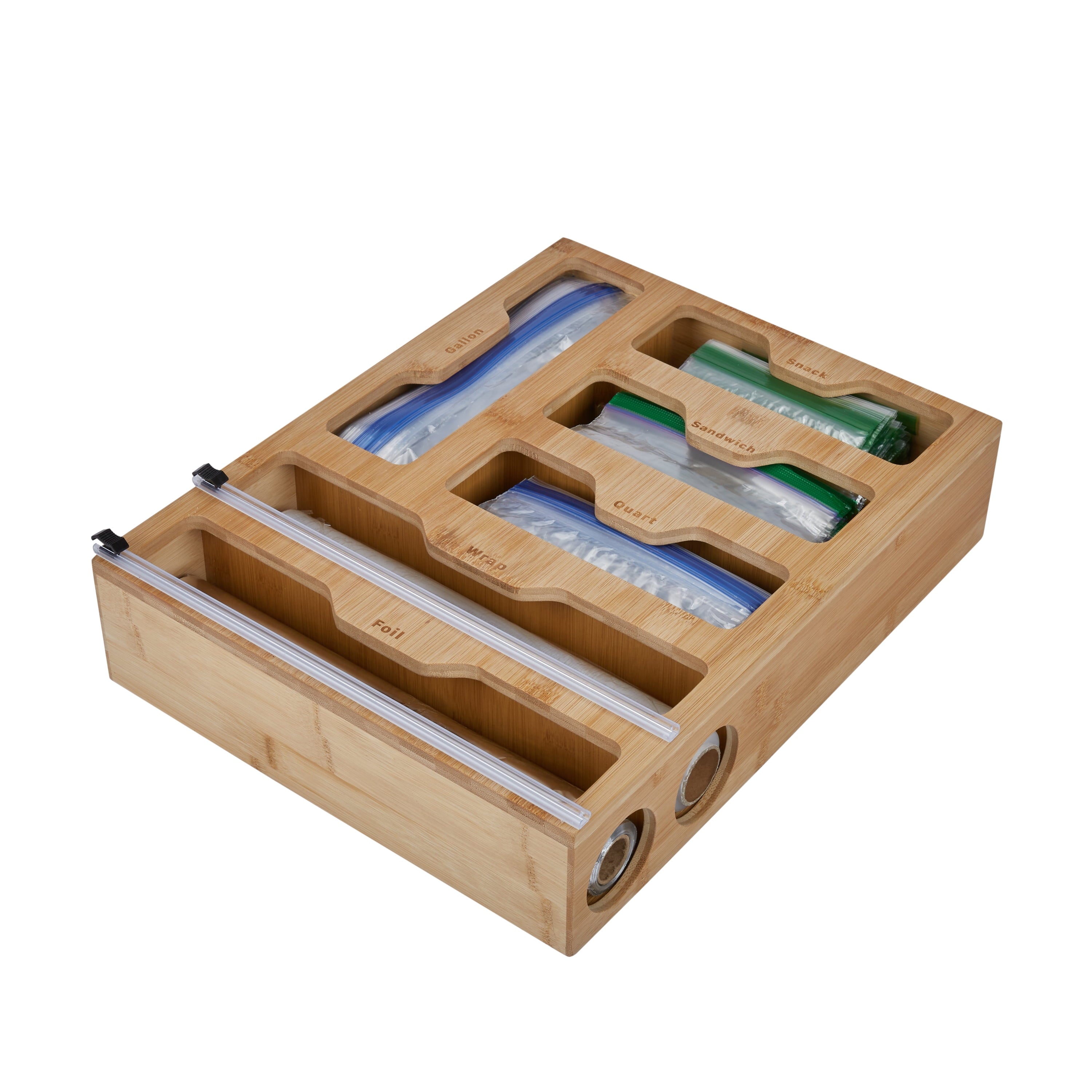 Bamboo Kitchen Drawer Organizer - Image 4