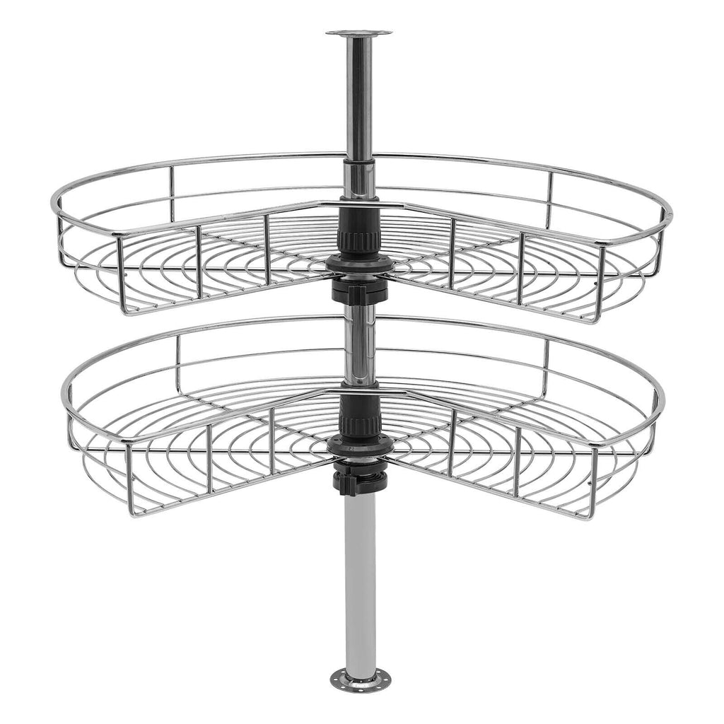 Shelves Rack, 2-tier Removable Basket Shelf Organizer, Kitchen Shelf - Image 4