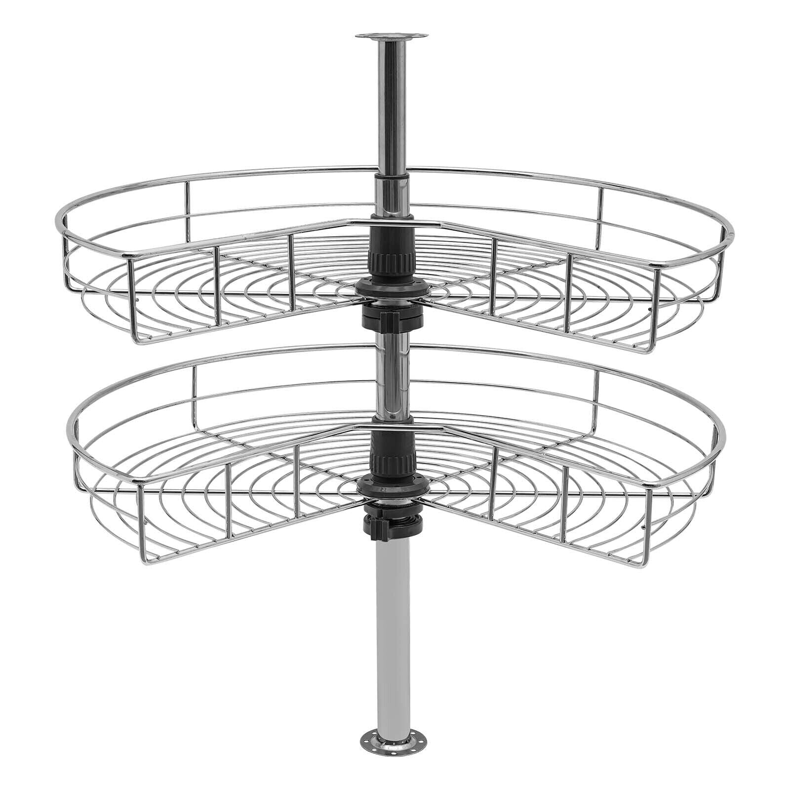 Shelves Rack, 2-tier Removable Basket Shelf Organizer, Kitchen Shelf - Image 4