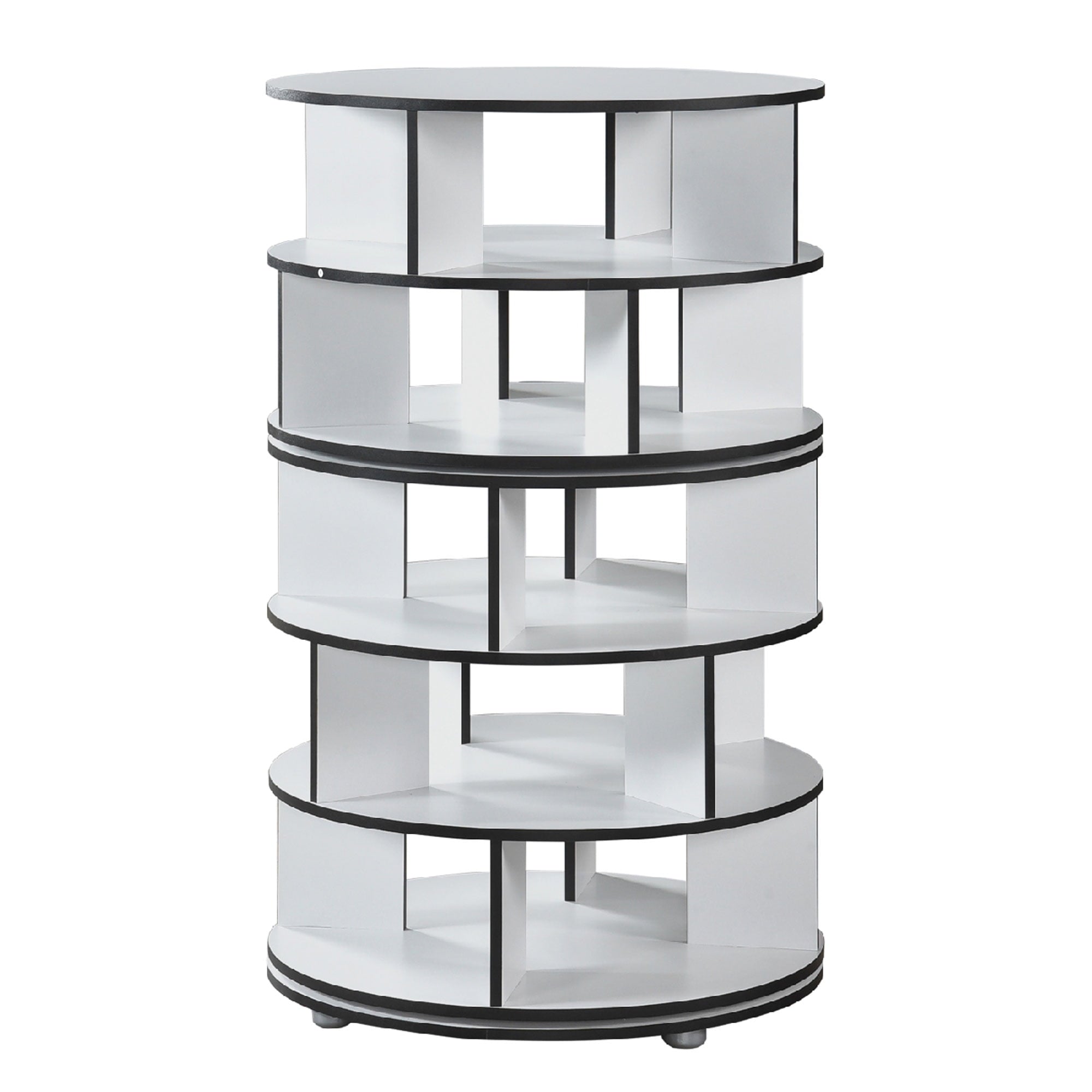 Revolving Shoe Rack, Spinning Shoe Rack Tower, 360° Revolving Shoe Storage Organizer for Closet Entryway Bedroom Hall... - Image 4