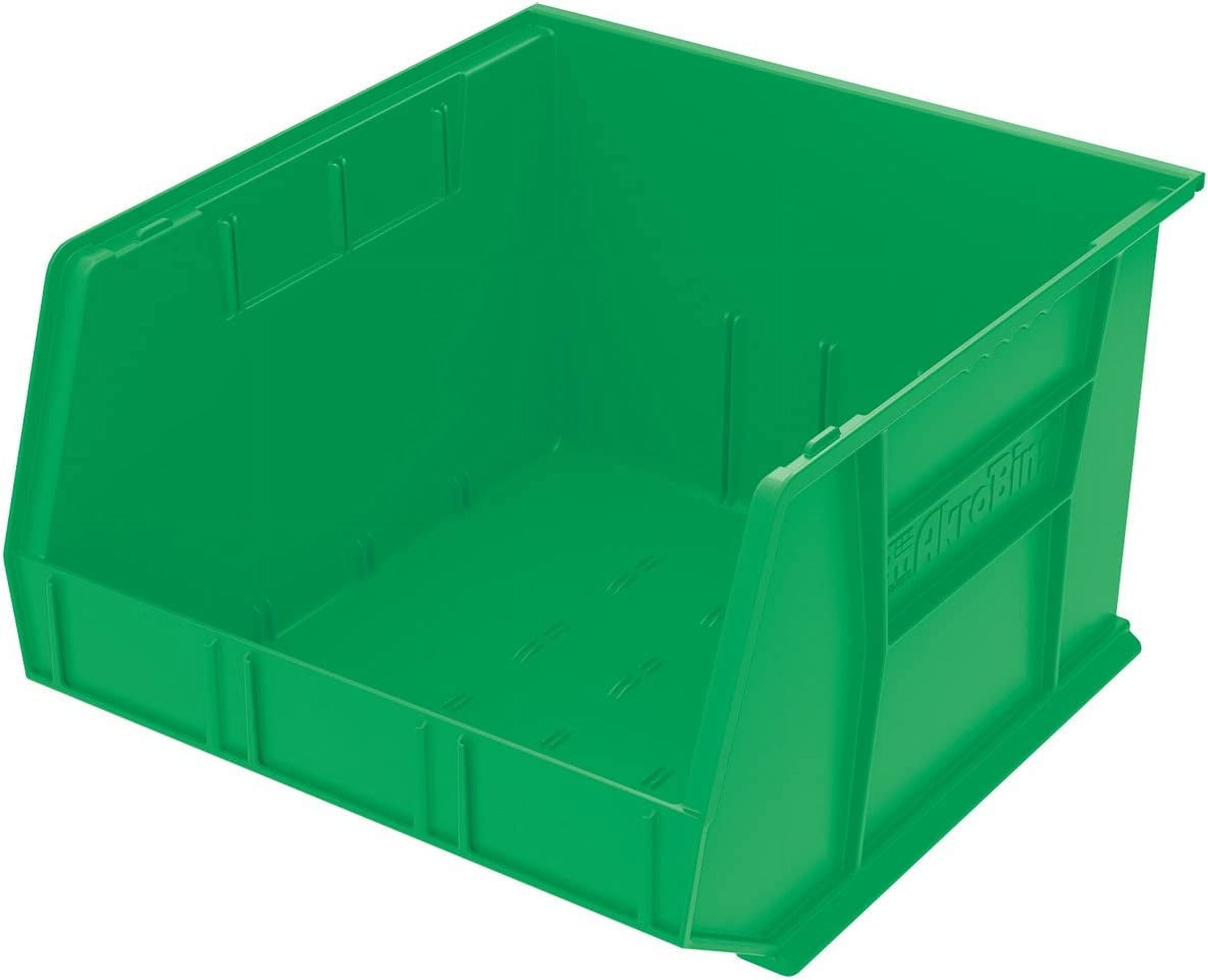 30270 AkroBins Plastic Storage Bins, Space-Saving Stackable Bins for Garage, Pantry, Craft Organization, 18-Inch x 16...