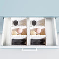 Adjustable Dividers for Storage, Flexible Custom Fit, Slip Resistant Base, for and Cabinet Organization