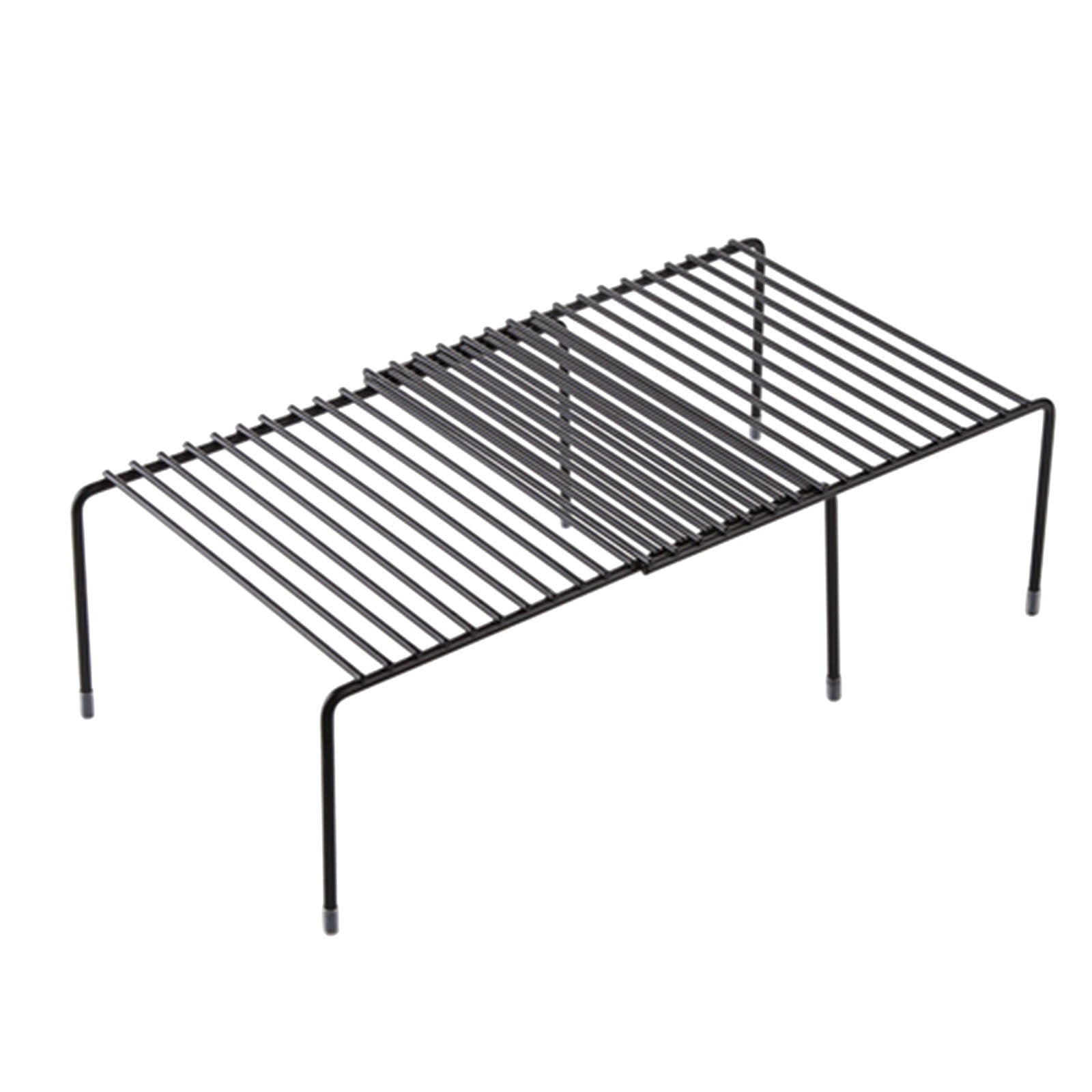 Adjustable Kitchen Shelf Organizer,Multi-Purpose Storage Rack For Cabinet And Countertop Featuring Rust-Proof Coating...