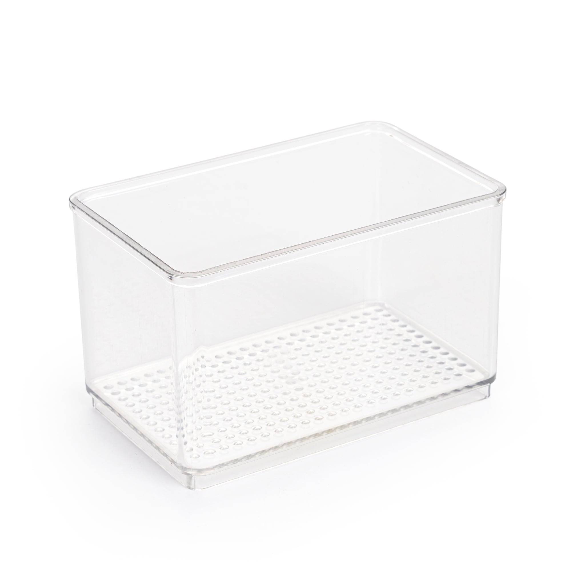 Clear Plastic Organizer Bin for Bathroom