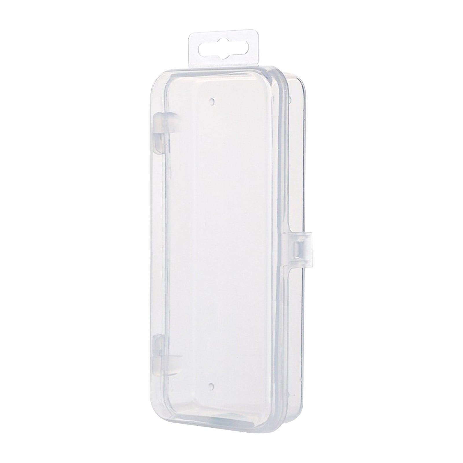 Rectangular Empty torage Box, Plastic Pencil Case, Clear Storage Container for Pencil,Crayon,Sticker,Cosmetics, 1 Pcs, 5.24x2.44x0.98"