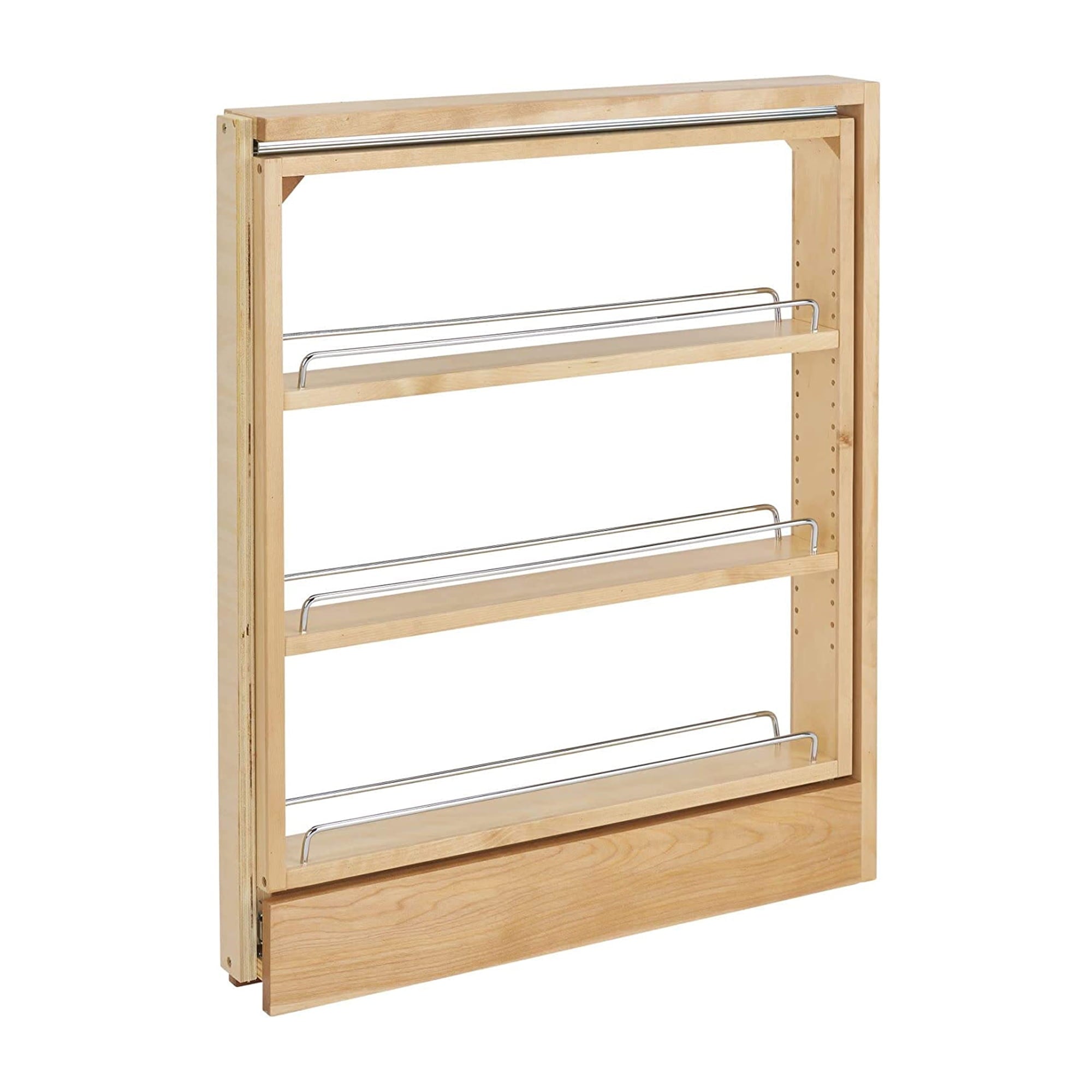 3" Pullout Shelf Organizer Rack for Cabinet Base Insert