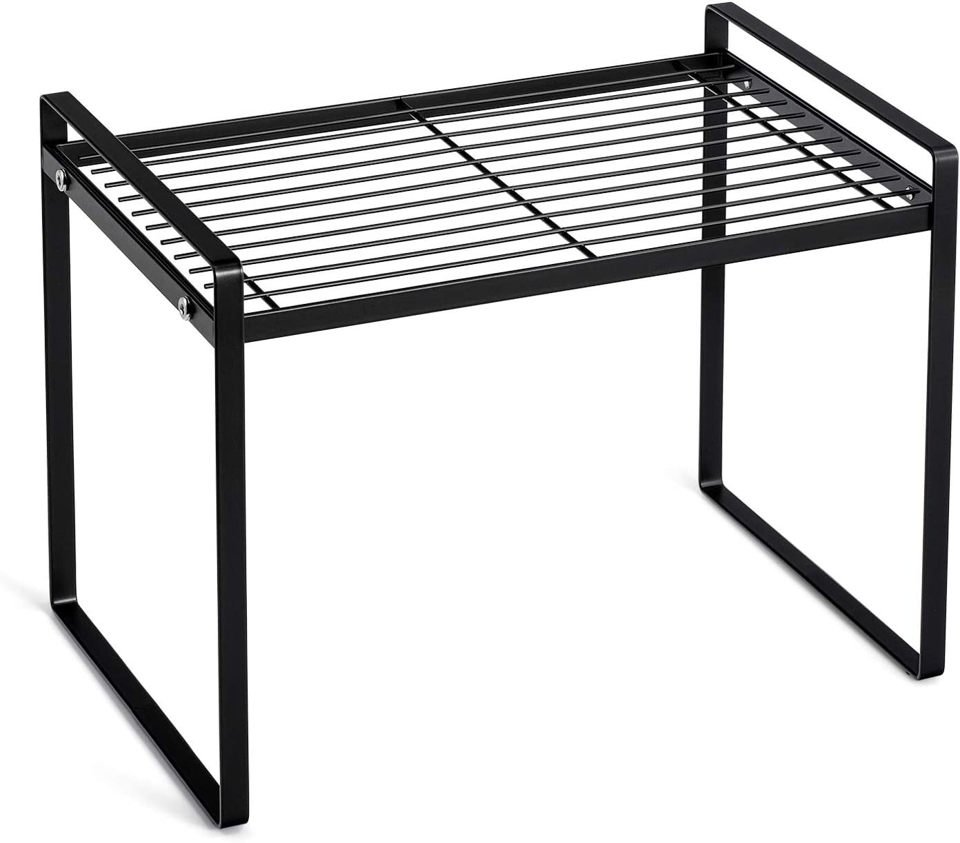 Cabinet Shelf Organizer Storage Rack Space Saving for Kitchen Counter Pantry Bathroom Cupboard Under Sink Office Tabl...