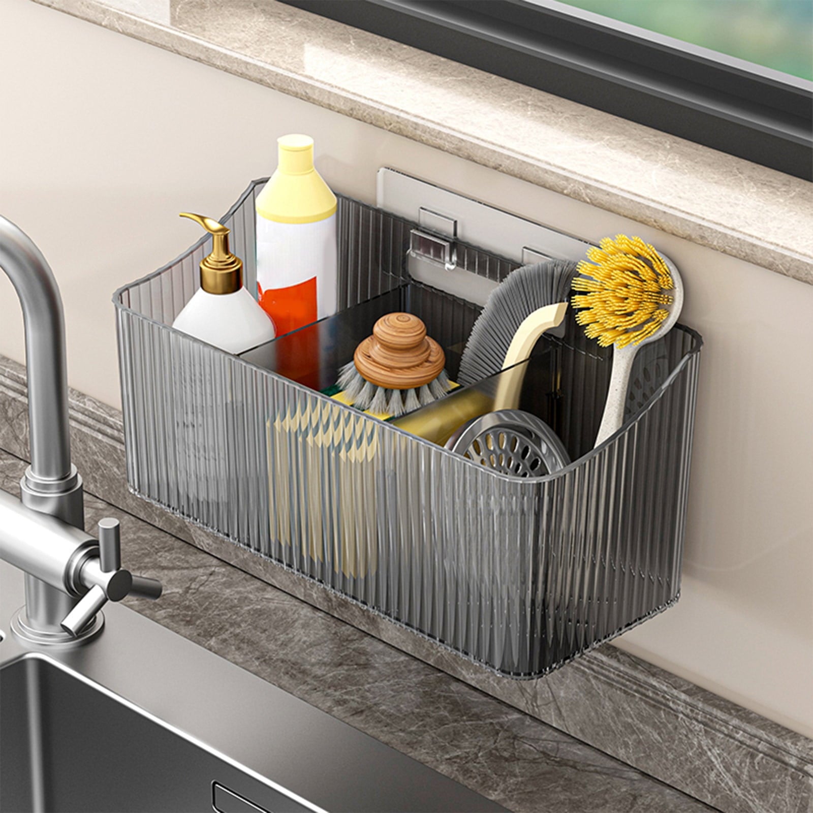 VOAVEKE Pantry Organizers and Storage, Closet Organizers and Storage, Ginger And Garlic Organizer Multifunctional Kitchen Shelf For Home Use