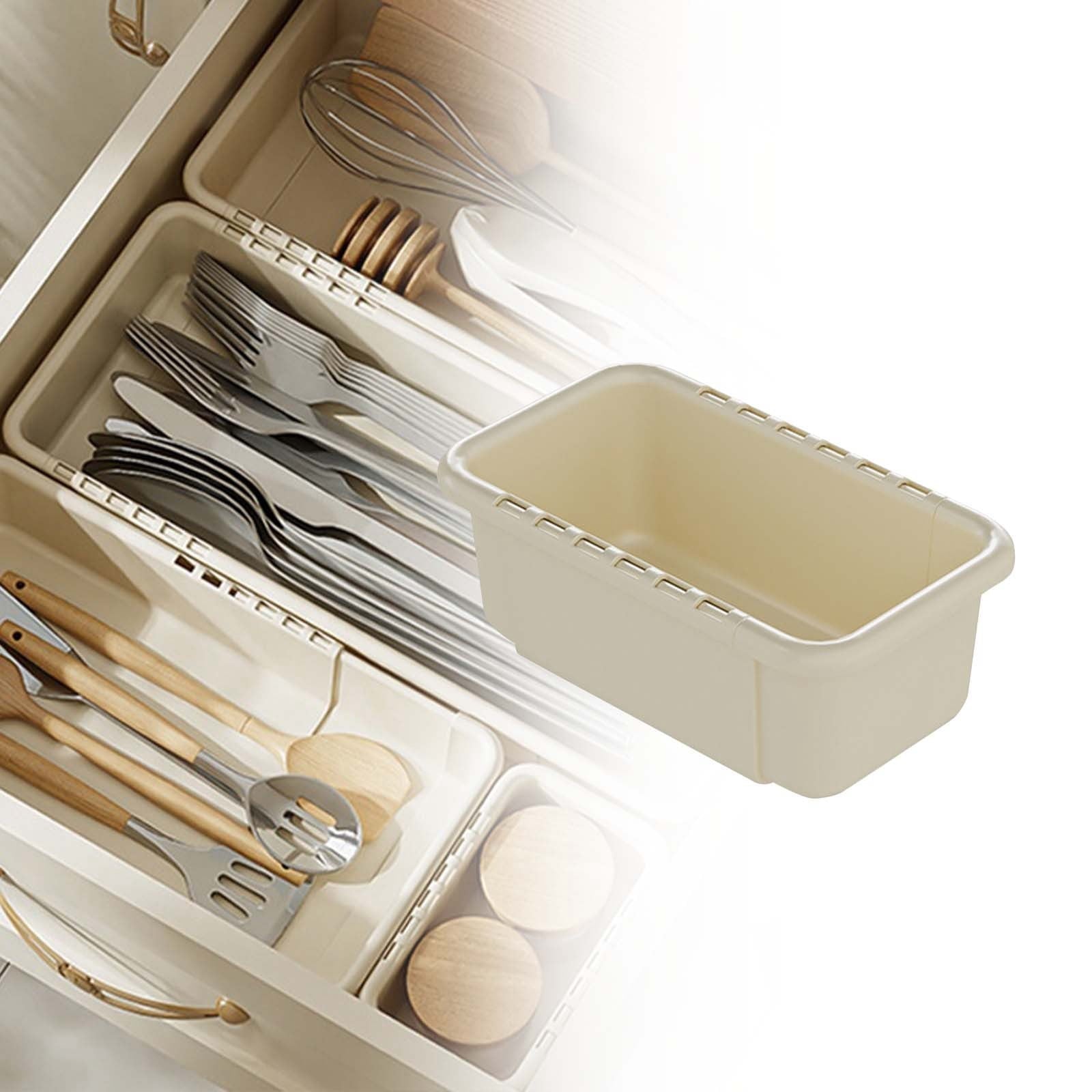 Versatile Expandable Drawer Organizer for Efficient Kitchen and Wardrobe Storage Solutions
