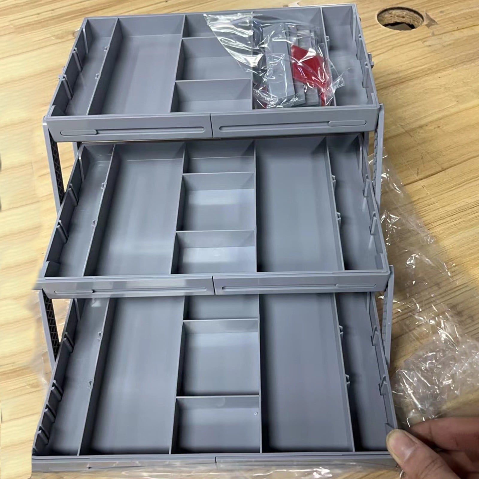 Versatile - Drawer Organizer System Expandable Storage Trays for Efficient Home and Use - Image 3