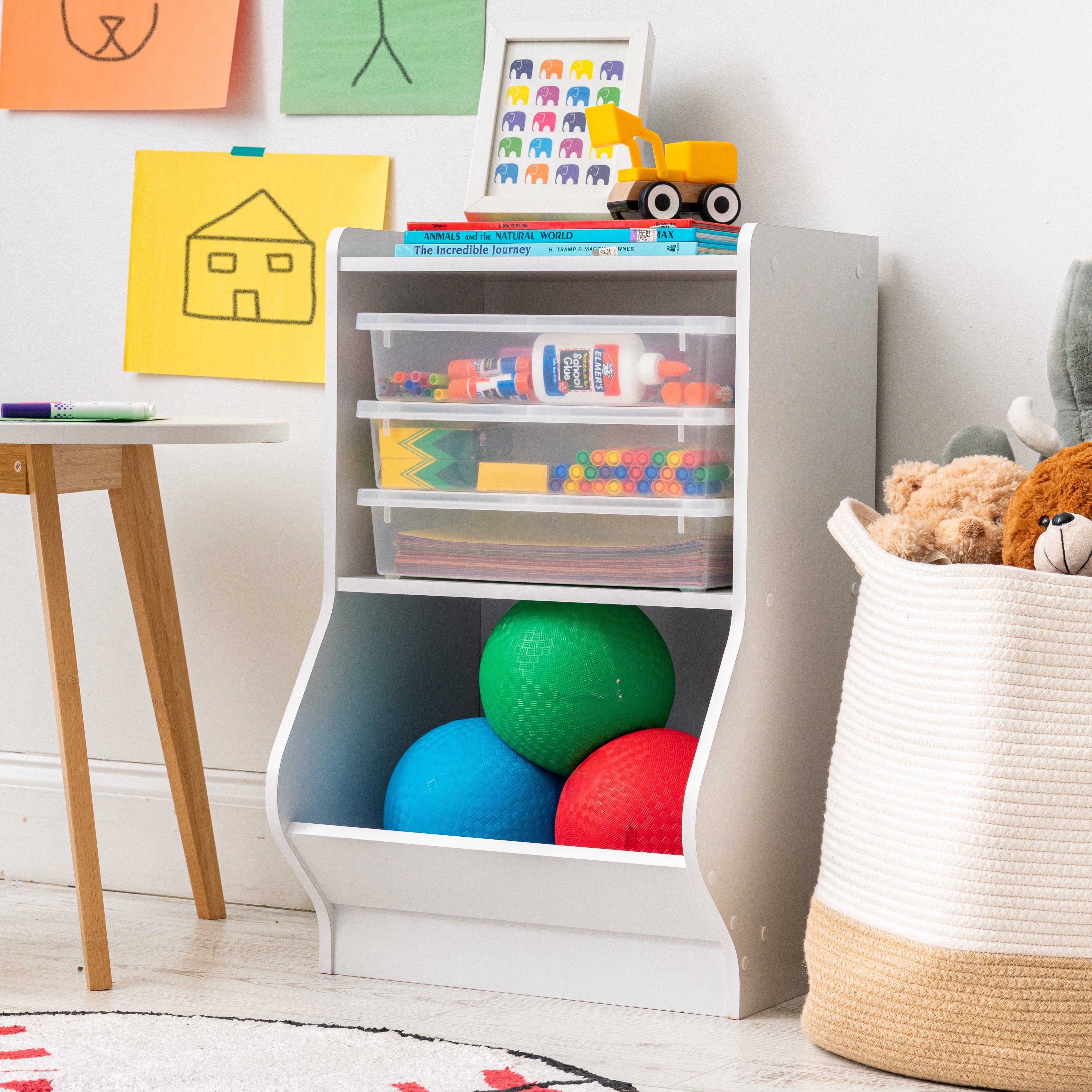 IRIS 6 Qt. Plastic Storage Bins with Lids, Clear Containers, Latching Totes - Image 3