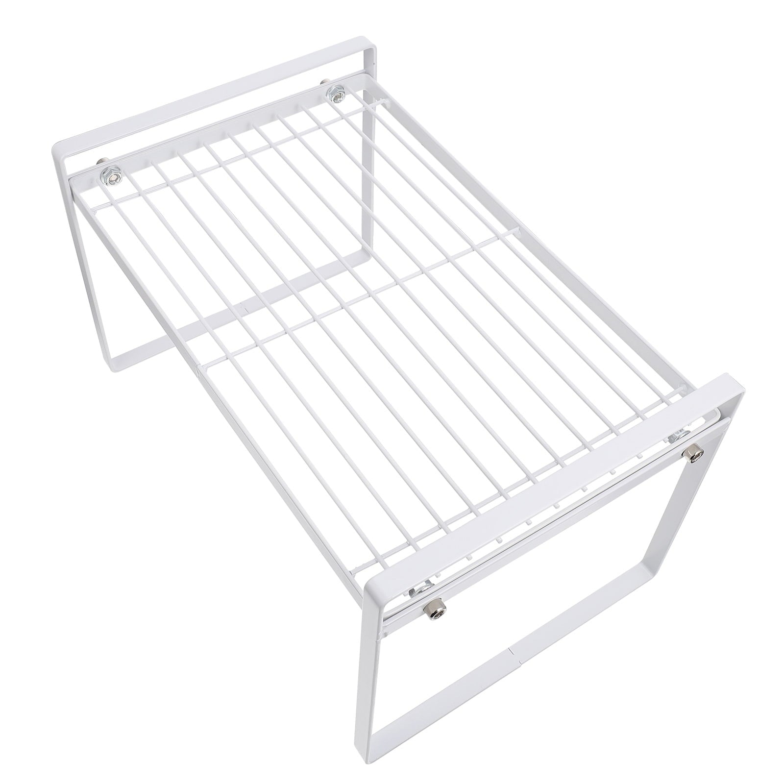 Kitchen Organizer Pantry Shelf Storage Rack Office White